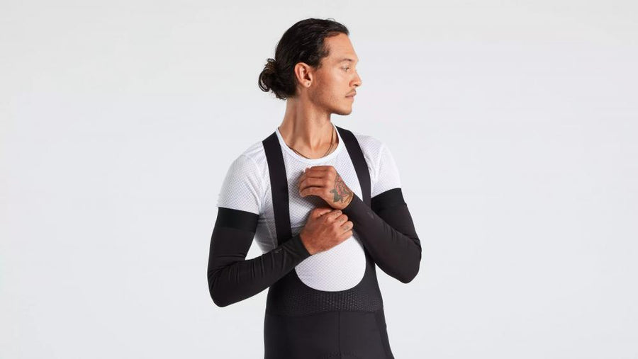RACE RAIN ARM COVER BLK XL - Wasserdichte Armschoner für Radsport - Bekleidung