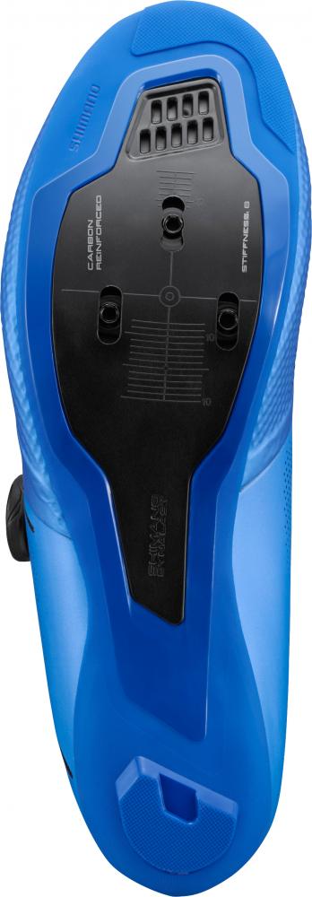 SHIMANO Fahrradschuhe RC503 Herren/Damen Road SPD-SL Fahrradschuhe - Größe 45 breit, Blau