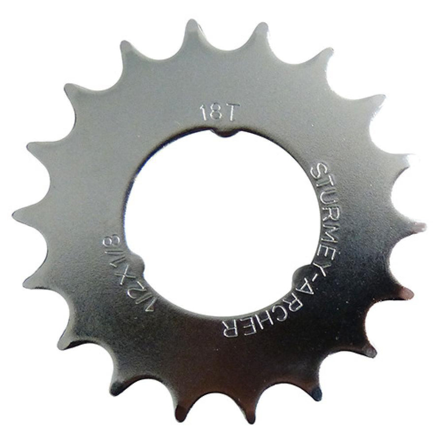 SunRace Steckkranz 18 Zähne 1/2"x1/8" flach HSL844