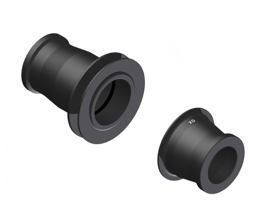 DT Swiss Umrüstkit Achse HR 12 mm schwarz zur einfachen Umrüstung auf 12 mm Steckachse.