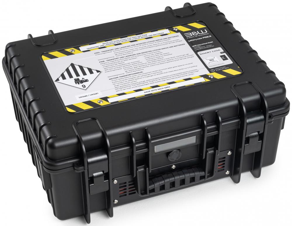 B&W Akkukoffer battery.case 908.8 (6000er Case) 908 - sicherer Transport für Li-Ion Akkus