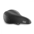 Schwarzer Selle Royal Roomy Moderate Unisex Fahrradsattel für komfortable Fahrten.
