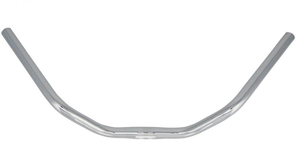Ergotec Lenker Bügel Cruiser Ø 25,4 mm 590 mm Höhe 76 mm 52° silber