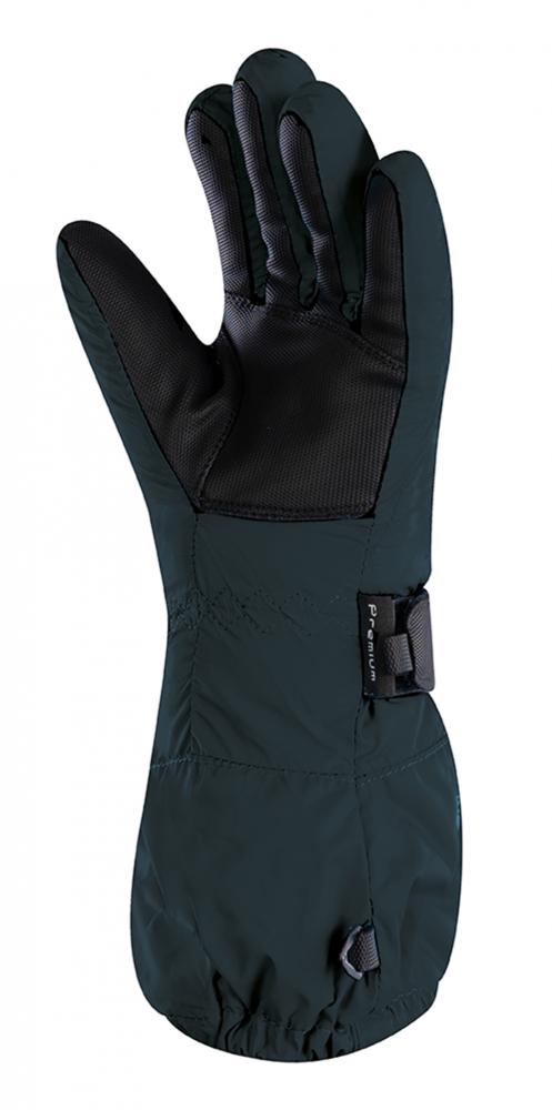 CHIBA Kids Allround Finger - Kinder-Radhandschuhe schwarz, wasserdicht, Größe 3