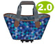 Racktime Agnetha 2.0 Fahrrad-Einkaufstasche deep ocean  34x25x37 cm, 18 L, mit Snapit Adapter, wasserdicht & abnehmbar