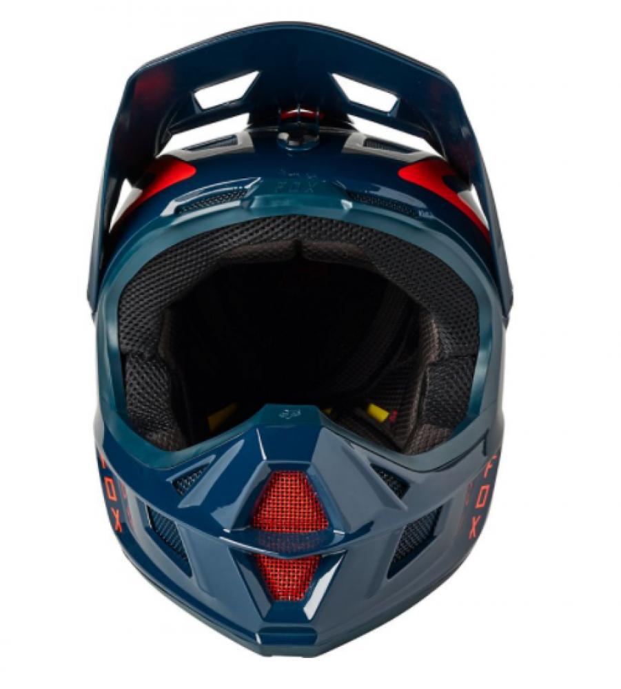 FOX Helm RAMPAGE COMP REPEAT CE CPSC Full Face Schutz Helm dark indigo 2X