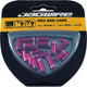 Jagwire Endkappenset Universal Pro 4 und 5 mm Rot - Gedichtete und offene Fahrrad-Endkappen