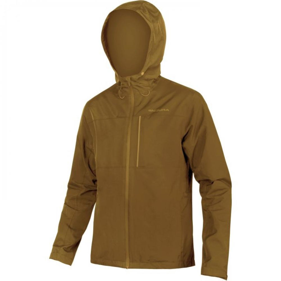 Endura Hummvee Waterproof Hooded Jacket Schwarz Größe S - wasserdichte 2-Lagen MTB-Jacke mit Kapuze, atmungsaktiv, 10.000 mm