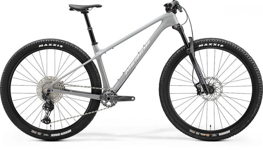 Merida BIG.NINE TR 5000 III1 L COOL GREY(SILVER/BLACK) - leistungsstarkes Cross-Country-Hardtail