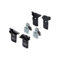 BBB Cycling Bremsbeläge DiscStop Coolfin [Standard] Schwarz/Stahlblau - starke, kontrollierte Scheibenbremsleistung