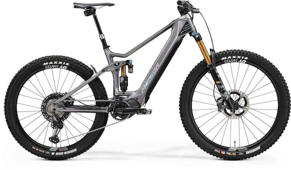Merida eONE-SIXTY 10K EP3 XS (40,5) Gunmetal-Grau/Titan - kraftvolles E-MTB für anspruchsvolle Trails