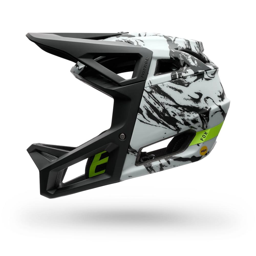FOX Proframe Thrive Fullface-MTB-Helm White M 55-59 cm mit Mips