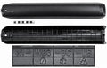 Winora Battery Cover schwarz für Sinus He/Da - Bosch i625Wh
