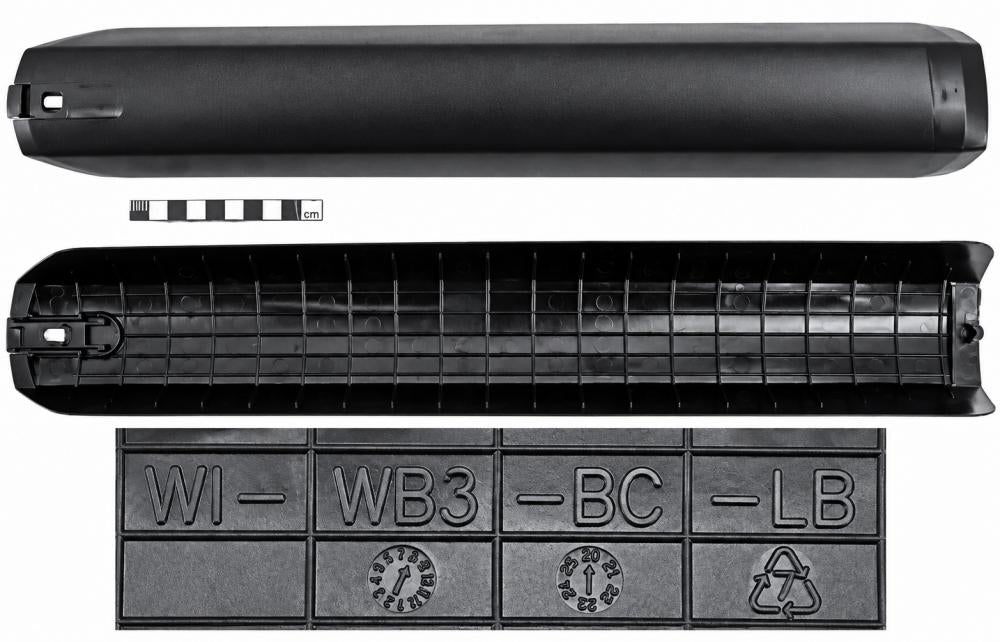 Winora Battery Cover schwarz für Sinus He/Da - Bosch i625Wh