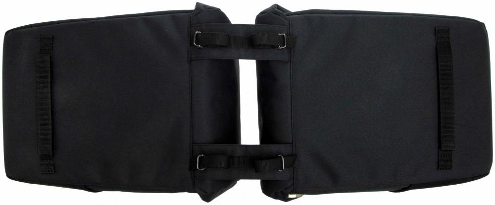 New Looxs Doppelpacktasche Sports Black 2x 18 l Black - robuste Allround-Fahrradtasche