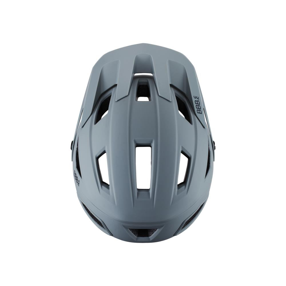 BBB Cycling BBB Helm Shore M (54-58cm) matt grau - robuster MTB-Schutz für Trails