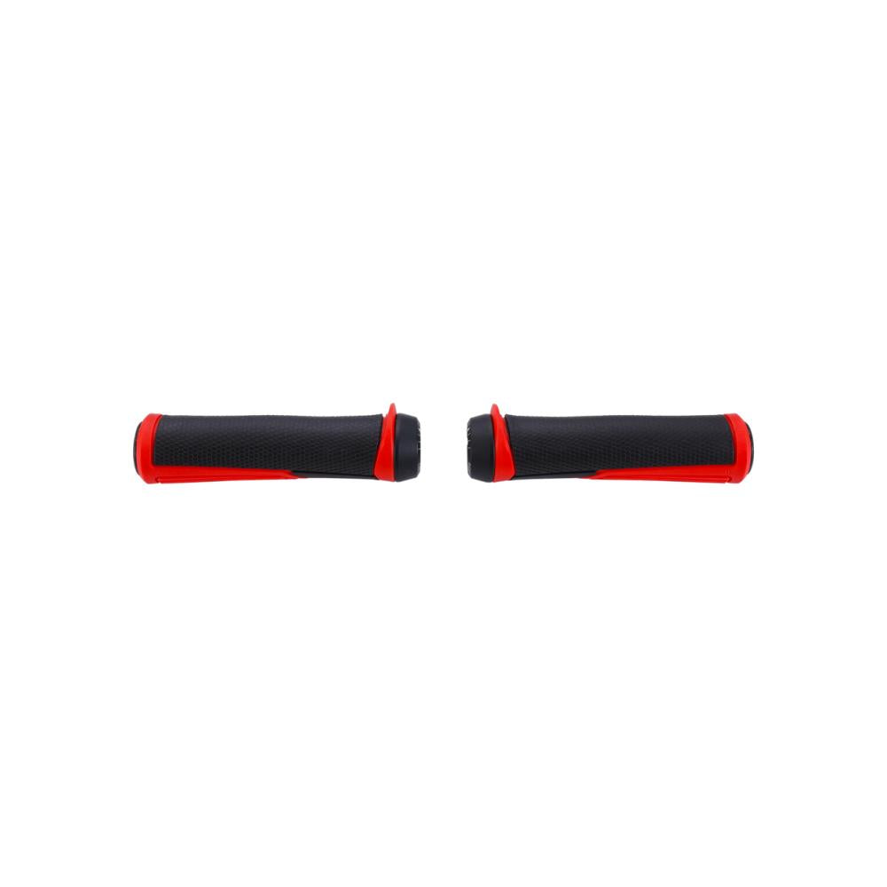 BBB Cycling Lenkergriffe Cobra 142mm schwarz/rot - ergonomischer Komfortgriff