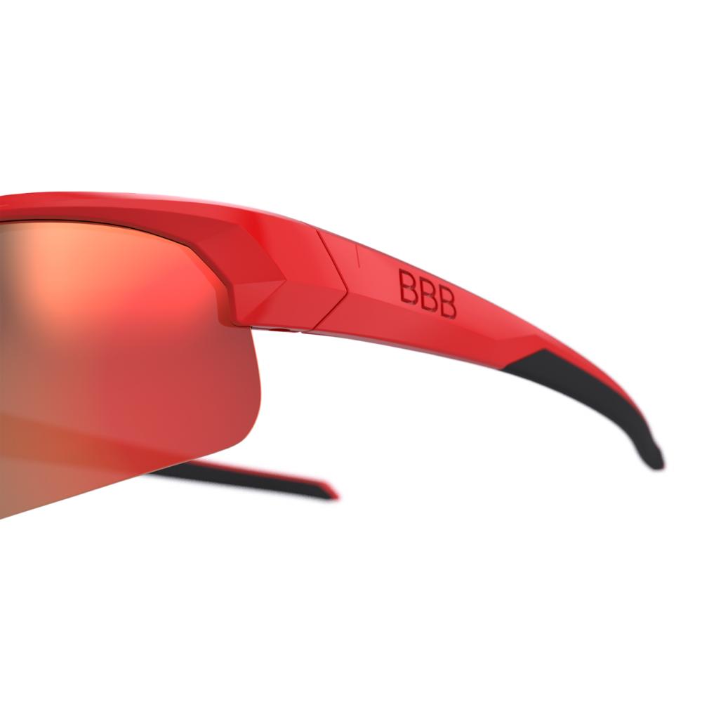 BBB Cycling BBB Sportbrille Impress Small Größe S blau - kompakte Radbrille für schmale Köpfe