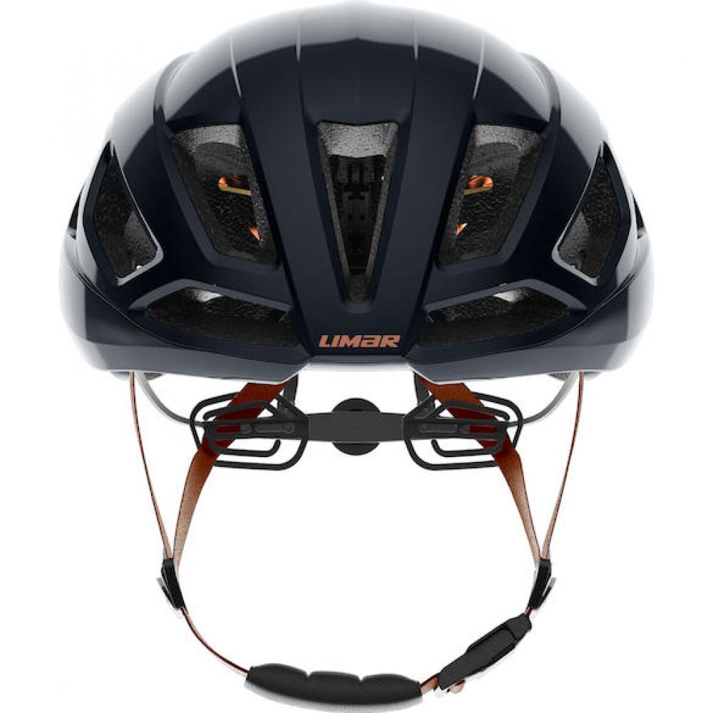 Limar Air Atlas W&B Midnight Black Bronze M Schwarz/Bronze - aero Rennradhelm moderne Ausführung