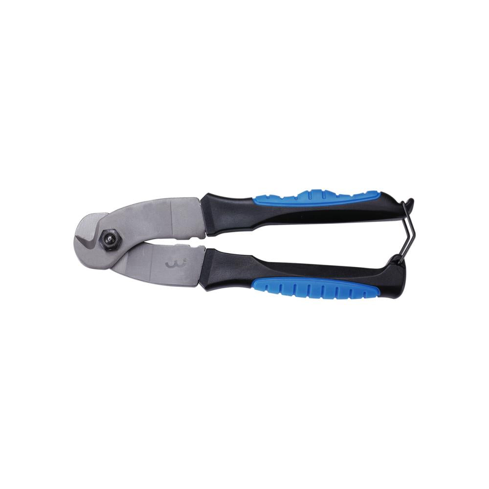 BBB Cycling BBB Bowdenzugseilzange ProfiCut schwarz/blau Einheitsgröße schwarz - präziser Kabelschneider für Bowdenzüge