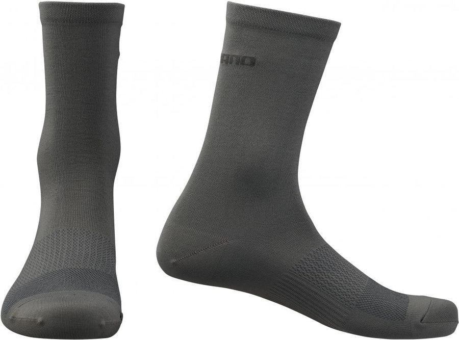 SHIMANO PERFORMANCE SOCKS CEDAR BROWN Größe M BROWN - atmungsaktive Radsocken neueste Version