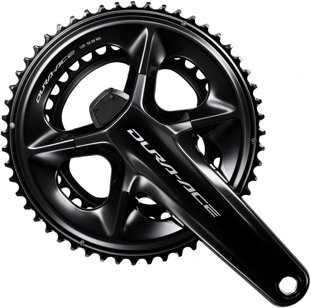 SHIMANO Kurbelgarnitur DURA-ACE FC-R9200-P Powermeter Kurbelgarnitur - 172, 5 mm, 54-40 Zähne, 40 Zähne