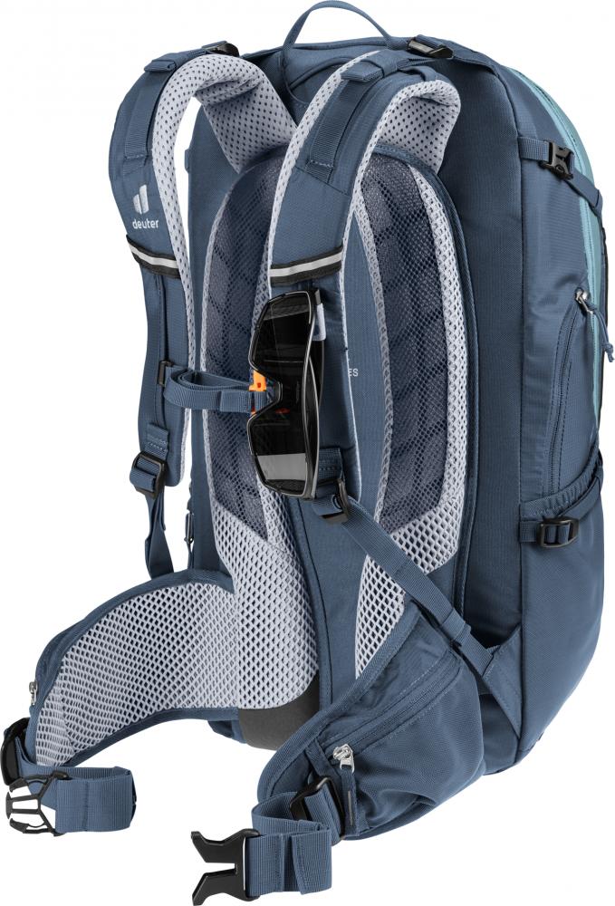 Deuter Trans Alpine 30 Fahrradrucksack Weiß - MTB-Rucksack für Mehrtagestouren