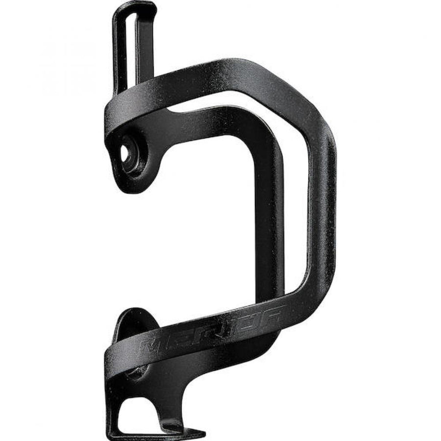 Merida Flaschenhalter Aluminium Sideload Schwarz - Seitliche Flaschenentnahme