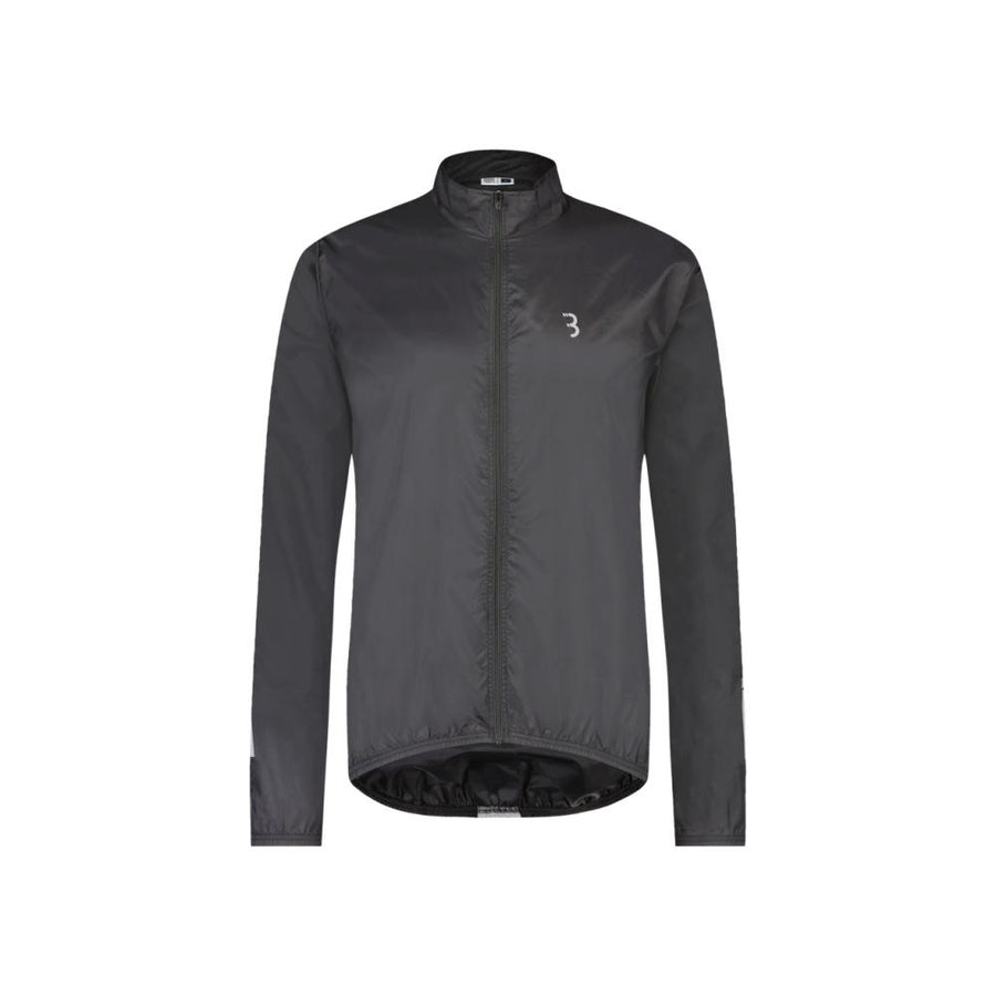 BBB Cycling BaseShield BBW-148 Fahrradjacke Größe M schwarz - ultraleichter Wind- und Regenschutz
