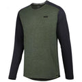IXS Sports Division iXS Flow X Kids Long Sleeve Jersey KL Olive/Black - atmungsaktives Kinder-Bikejersey