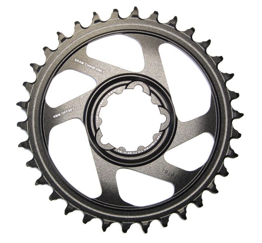 SRAM Kettenblatt X-Sync Eagle 32T / 3 mm / Aluminium / schwarz - 3 mm, schwarz