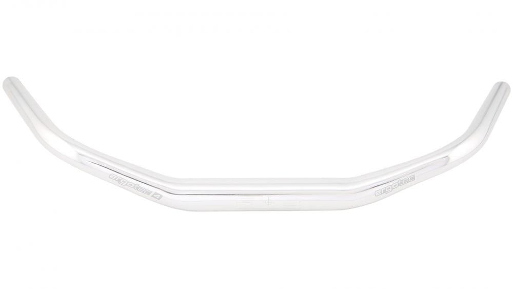 Ergotec Lenker Moon Cruiser Ø 31,8 mm 610 mm Höhe 55 mm 60° silber