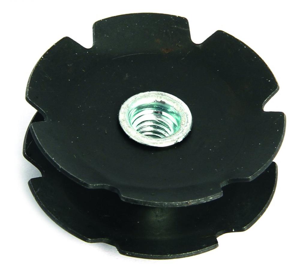Procraft Krallenmutter 1.5 Zoll schwarz - robuste Steuerrohrbefestigung für Gabelschäfte