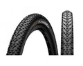 Continental Race King 2.2 E-25 Drahtreifen, 27.5 Zoll, schwarz, mit griffigem Mountainbike-Profil.