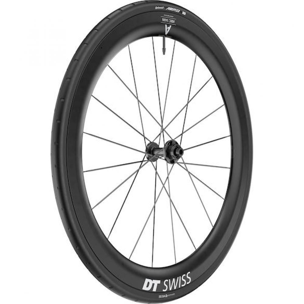 DT Swiss ARC 1400 Dicut 55 Carbon Aero-Rennradlaufrad Road Disc 622x22mm.
