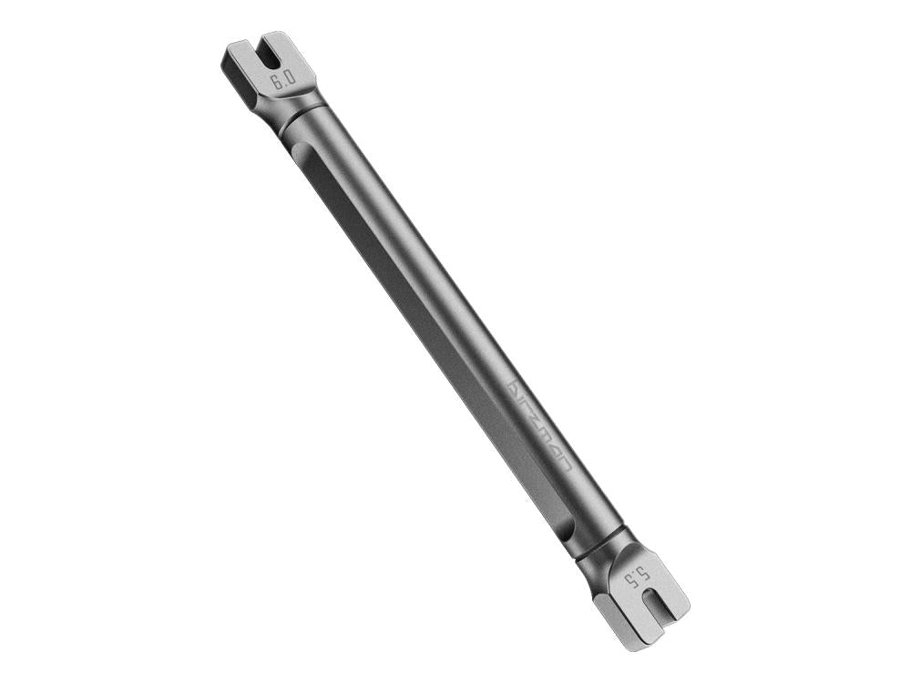 Birzman Double-ended Spoke Wrench 5,5/6,0 mm - Doppelendiger Speichenschlüssel Silver