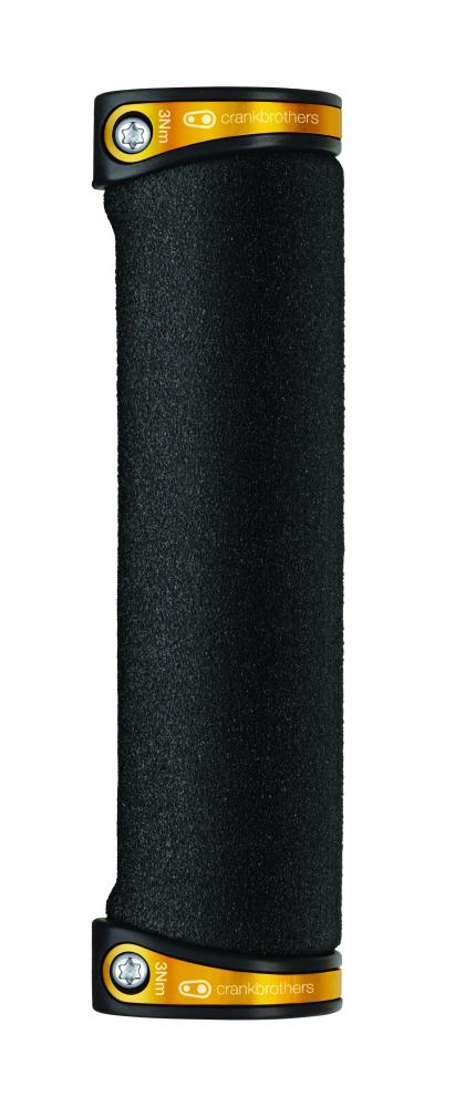 Crankbrothers Cobalt Lock-On Griff 130-30mm black-gold