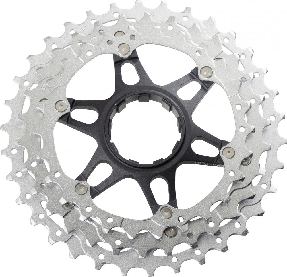 SHIMANO Ritzel für CS-M771 26-30-34 Zähne 11-34 Abstufung 6-Arm-Träger - 26-30, 34 Zähne, 11-34