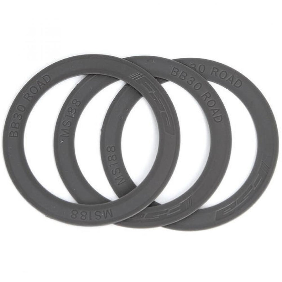 FSA Einstellbarer Spacer für Kurbelgarnitur 2-3 mm Schwarz - präzise Kettenlinie