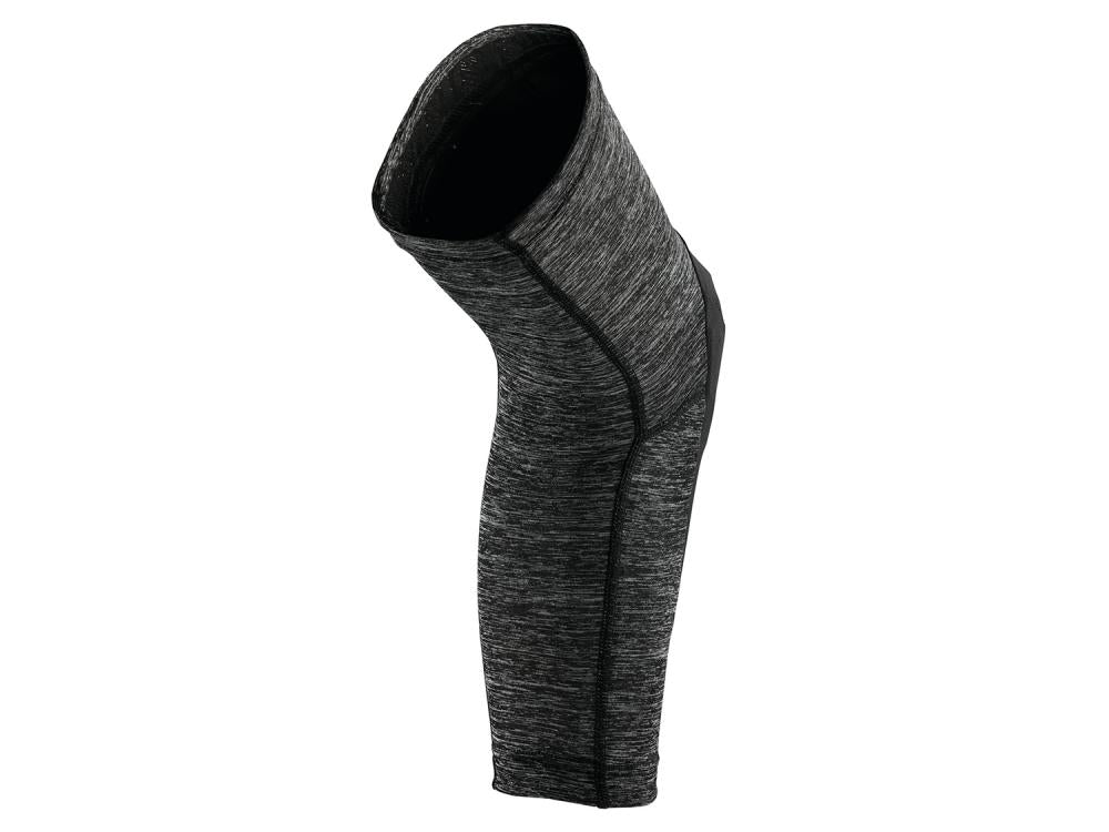 100% Teratec knee guards M Grey Heather / Black - flexible Trail-Knieprotektoren