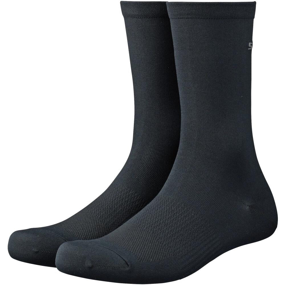 SHIMANO PERFORMANCE SOCKS BLACK Größe L BLACK - atmungsaktive Radsocken