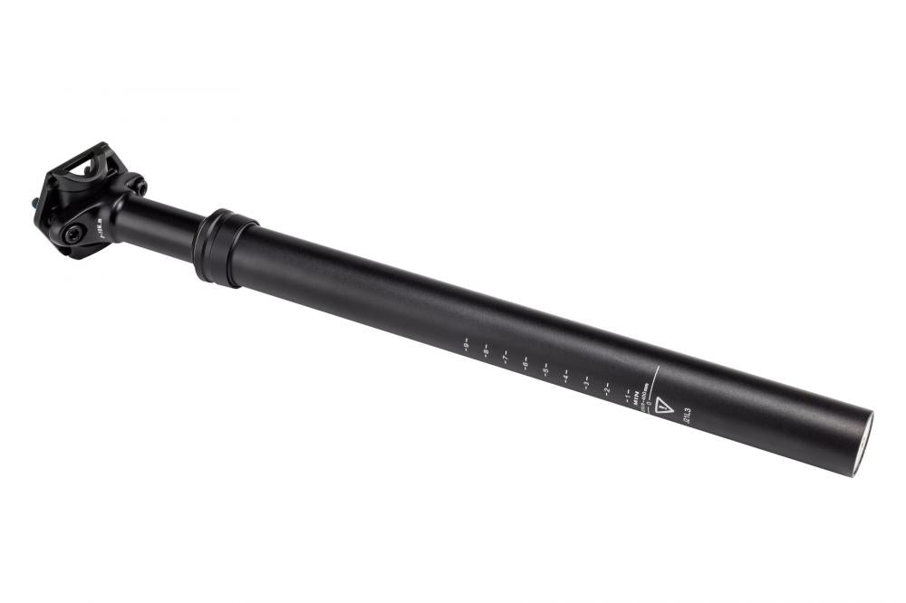 SUSPENSION STP SUSPENSION SEATPOST - 30.9MM ALLOY 400MM 0MM OFFSET 2-BOLT CLAMP 40MM TRAVEL BLACK - 30.9 mm - Sattelstütze