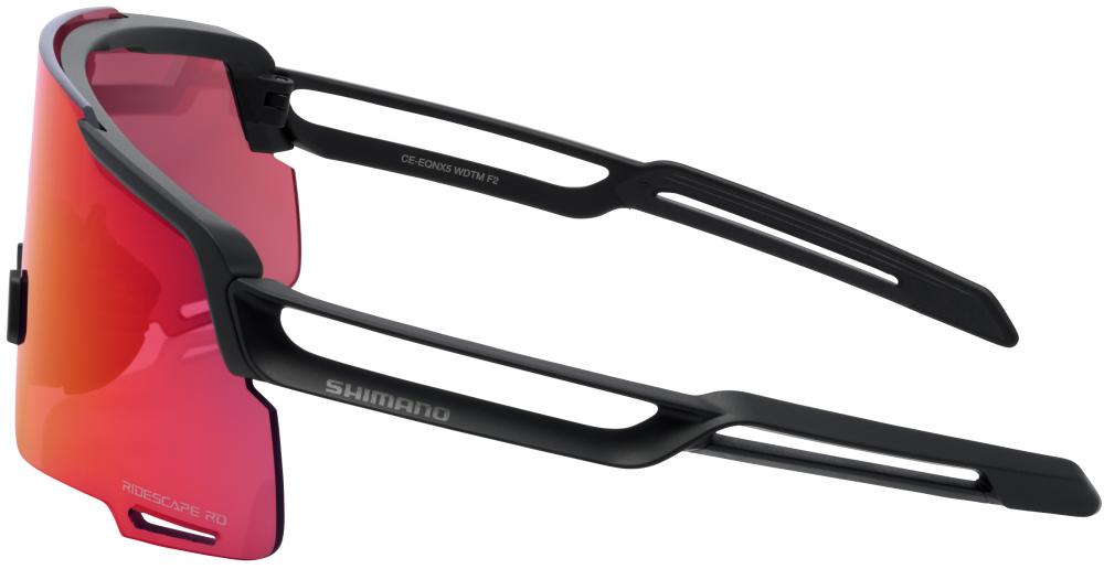 SHIMANO BRILLE EQUINOX RIDESCAPE ROAD Brille - matt schwarz