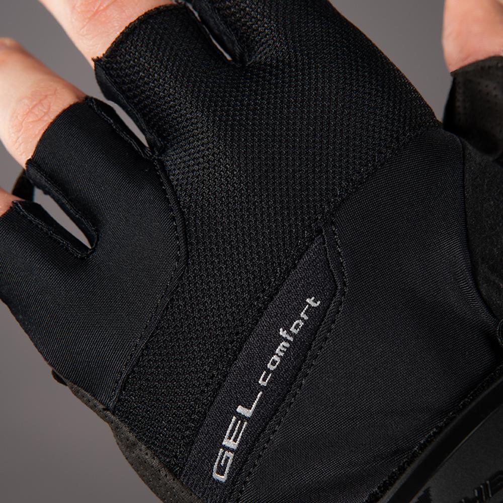 CHIBA Gel Comfort - Fahrradhandschuhe kurz schwarz XXL mit Gelpolsterung