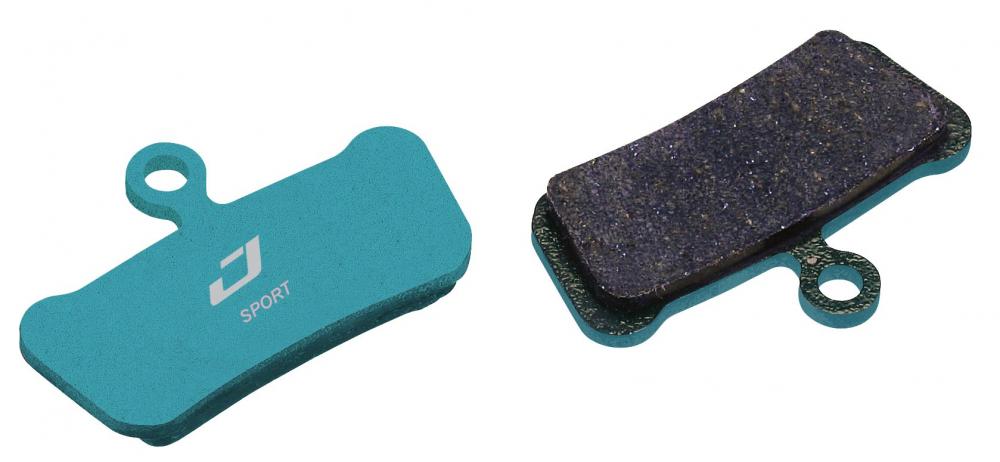 Jagwire Bremsbeläge Disc Sport Organic Werkstattverpackung - Zuverlässige Scheibenbremsen für Sport und Alltag