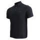 CHIBA Polo Shirt Herren - 3XL, schwarz, atmungsaktiv, Radsport