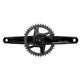 SRAM Kurbelgarnitur Quarq Rival AXS Wide 172,5 mm 46T - präziser Powermeter für Gravel und Straße