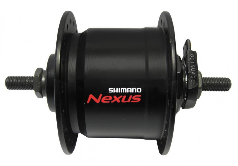SHIMANO Nabendynamo NEXUS DH-C3000-3N dynamo - 3000-3, Schwarz 36 Loch