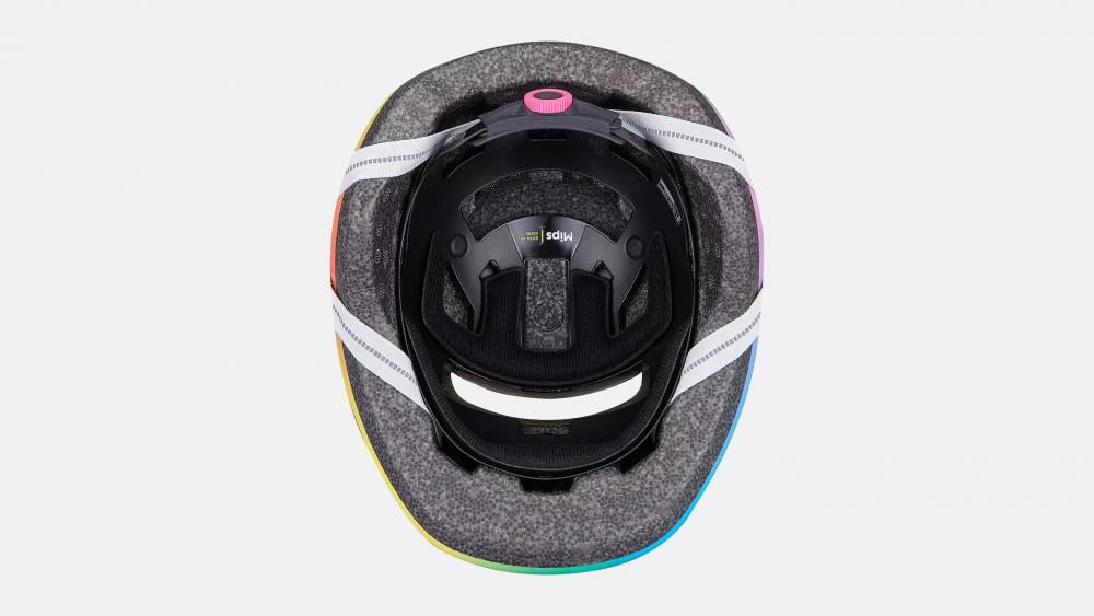 MIO 2 HLMT CE RAINBOW TDLR - Kinderhelm mit Regenbogen-Design