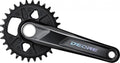 SHIMANO Kurbelgarnitur DEORE FC-M6120 - 12-fach, 165 mm, 30 Zähne